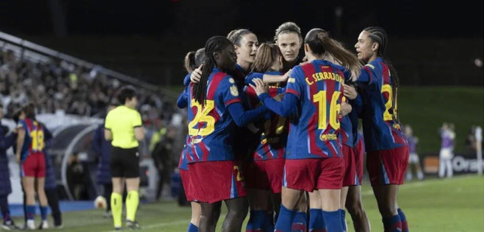 开云网页版-巴萨女足4-0横扫皇马，国家德比24战23胜碾压对手|巴塞罗那|皇马女足|皇家马德里|迪斯蒂法诺|比赛_新浪体育_新浪新闻